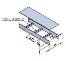 Leito para Cabos tipo Leve 